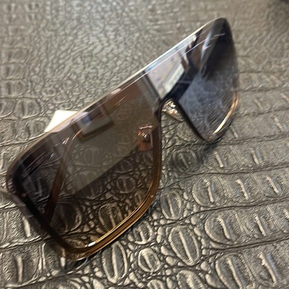 Saint Laurent New Wave SL 364 MASK Sunglasses with Silver Frame -New - Picture 4 of 9